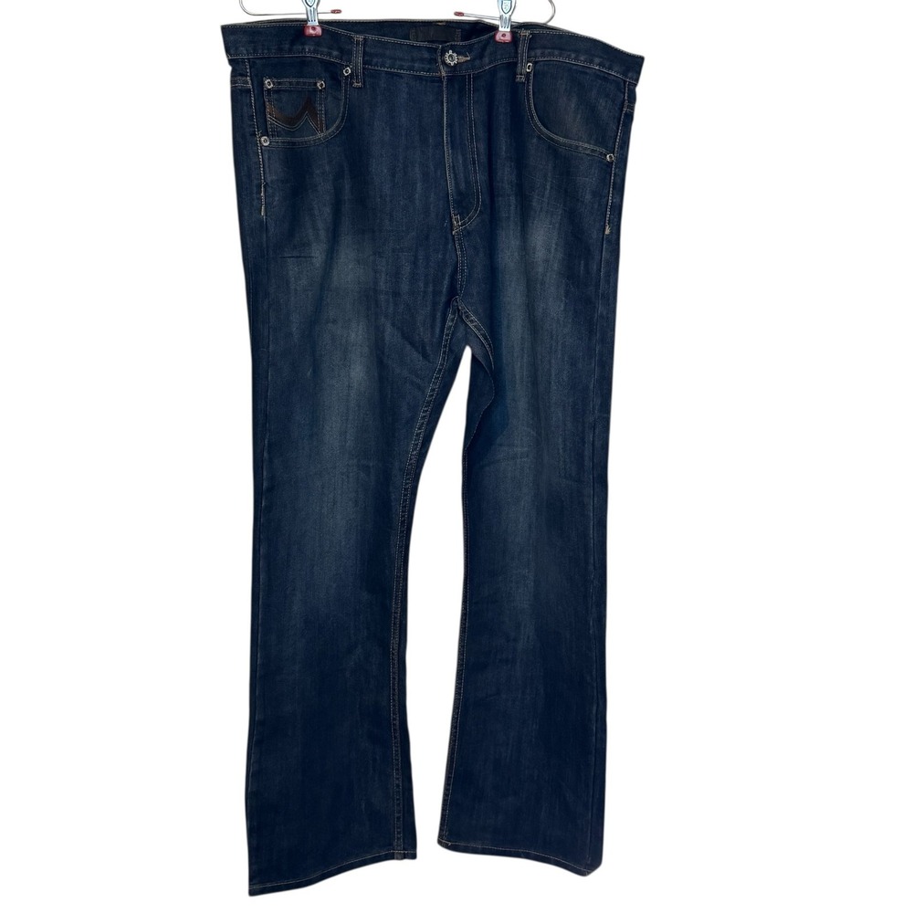 Premium Men's Jeans Vtg Y2K Streetwear Hip Hop Skater Denim Straight fit‎ 40X32